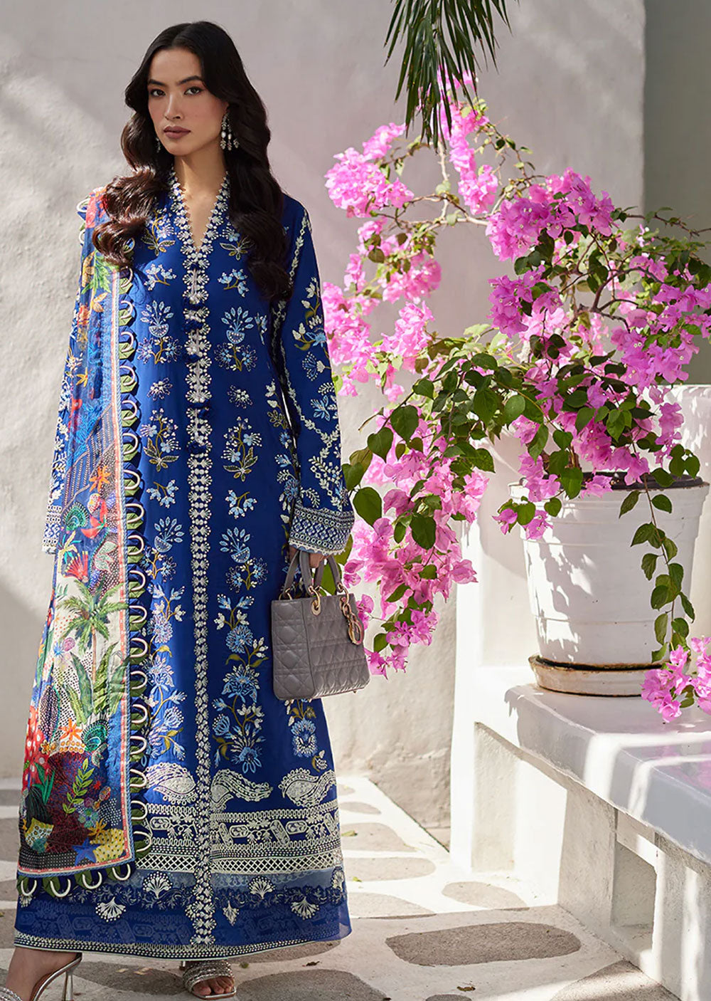 LIL-03 - Veira - Unstitched - Liliana Luxury Lawn Collection 2024 - Memsaab Online