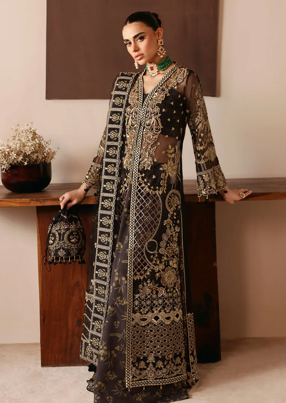 E-203 - Unstitched - Ramsha Festive Formals Volume 2 2024 - Memsaab Online