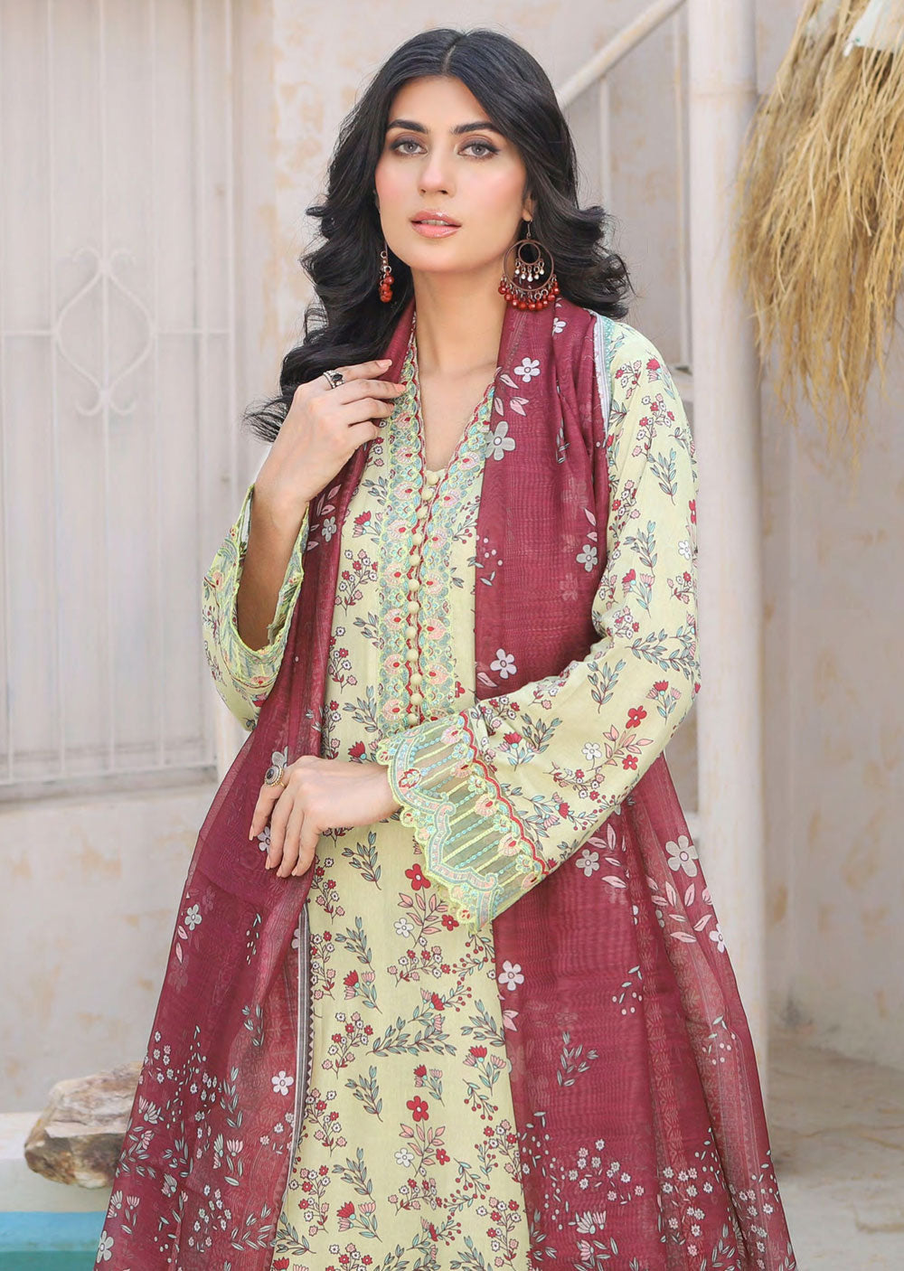 FRK-03 - Readymade - Munira Frocks Collection 2024 - Memsaab Online