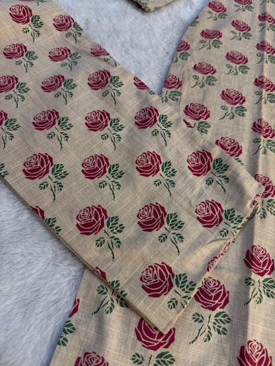 SLMN-13 Readymade Khaddar Co-ord - Memsaab Online