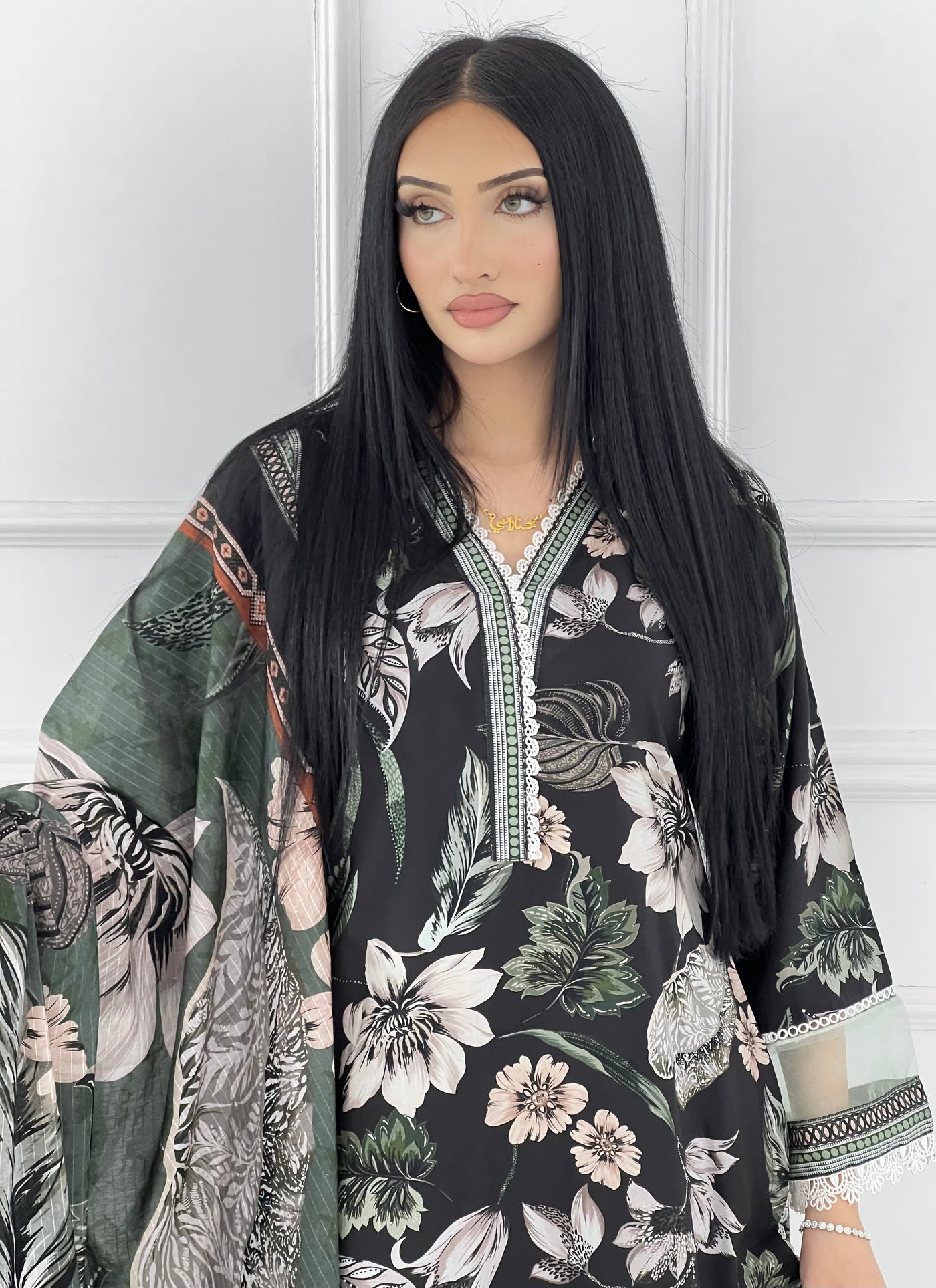 BUT-126- Readymade linen Printed suit 2025 - Memsaab Online