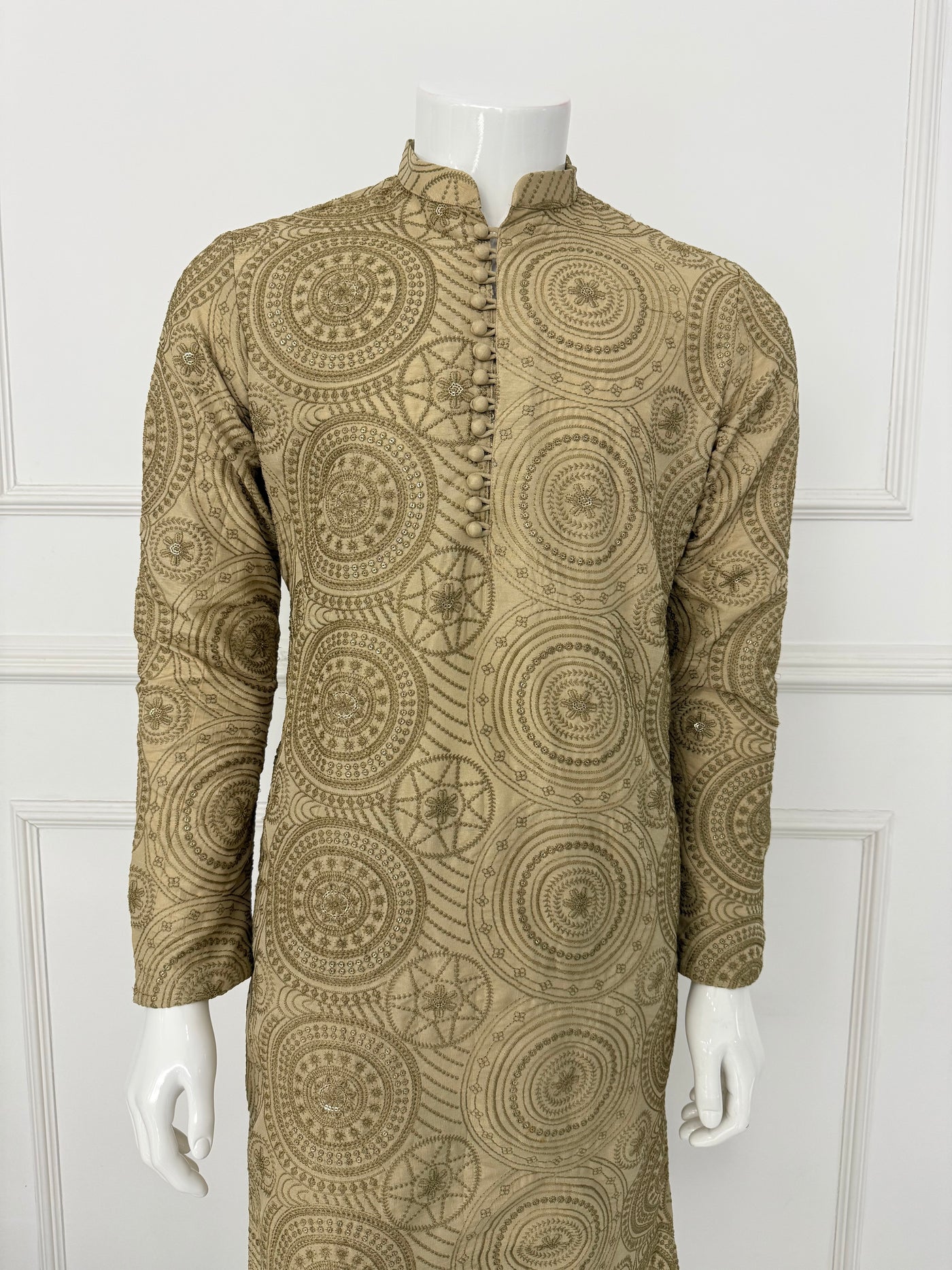 HKF103 Mens Embroidered Kurta Trouser - Memsaab Online