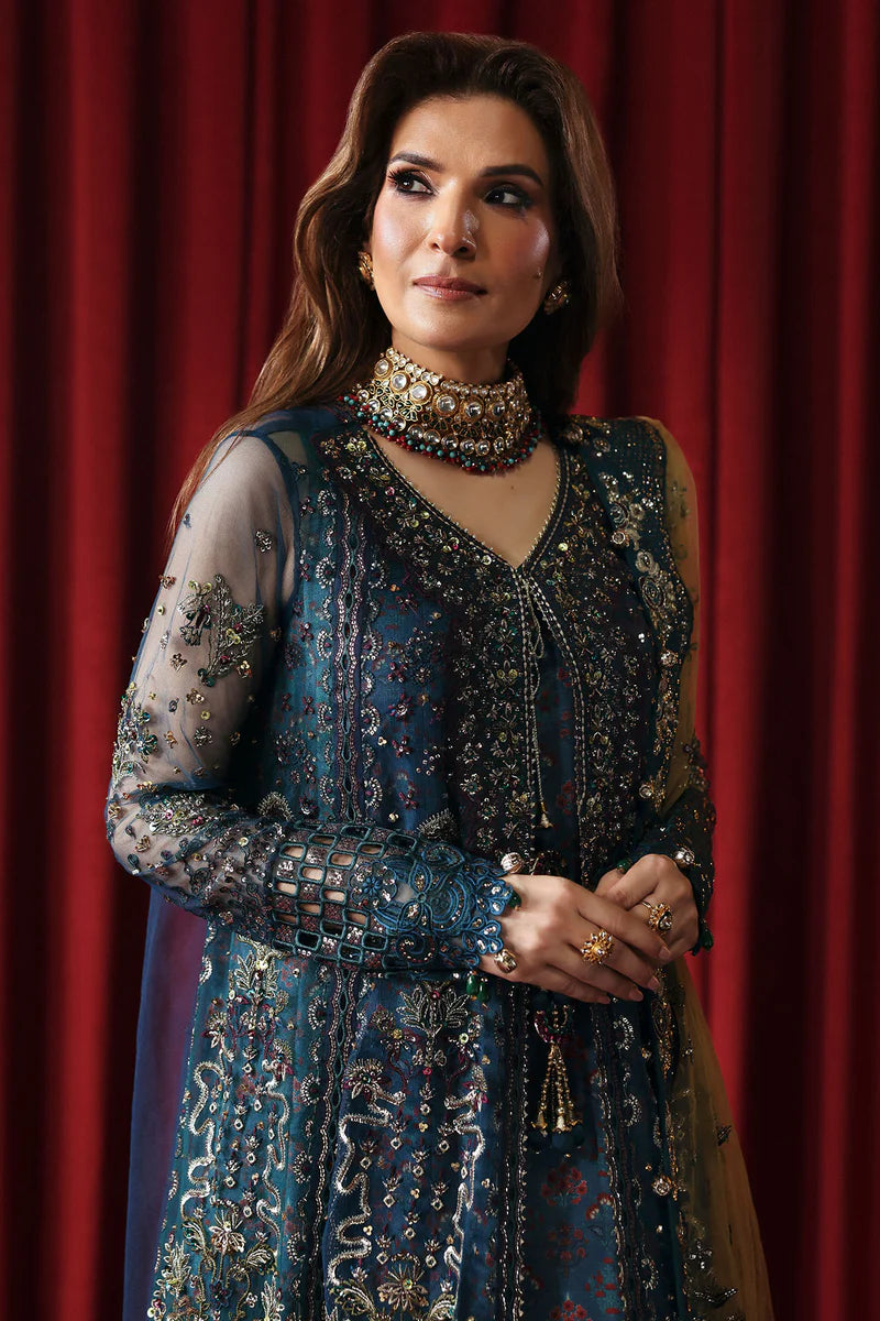 NL-84 Resham Nureh Unstitched Luxury Collection 2025 - Memsaab Online