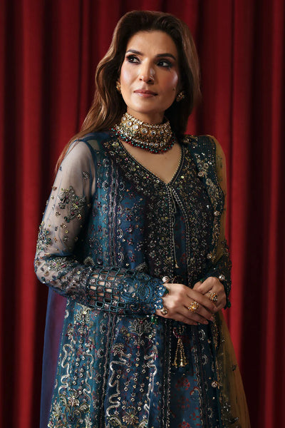NL-84 Resham Nureh Unstitched Luxury Collection 2025 - Memsaab Online