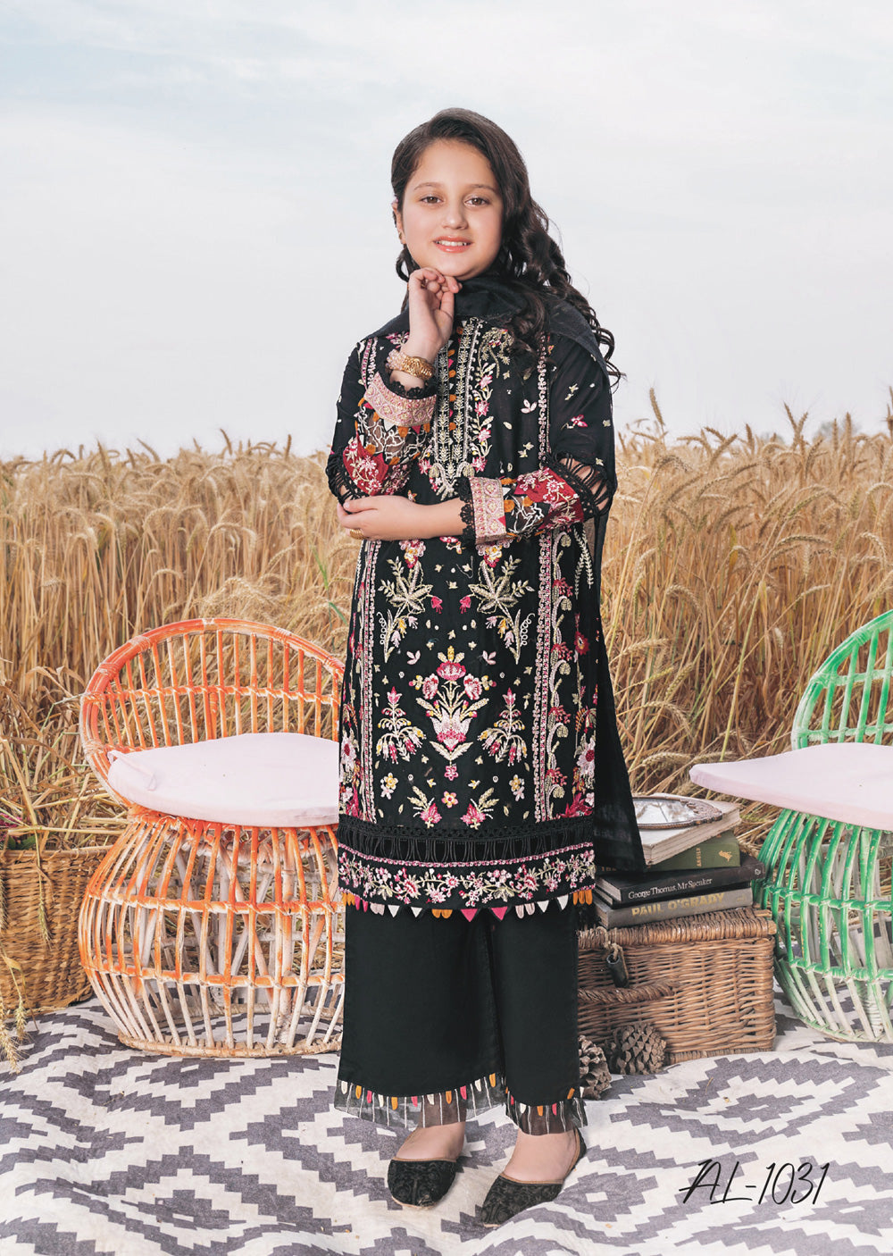 AL-1041 Readymade Kids Suit by Ally's 2025 - Memsaab Online