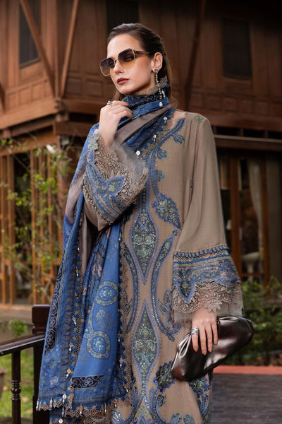 MPT-2806-A Unstitched - Maria B MPRINTS Collection 2025 - Memsaab Online