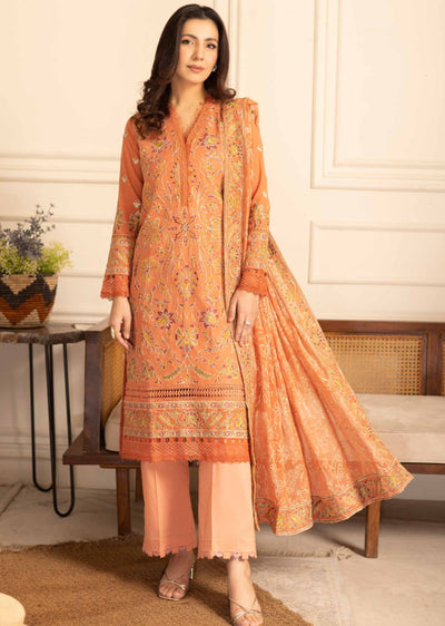 JH-018-Readymade - Pinks Collection by Johra 2024 - Memsaab Online