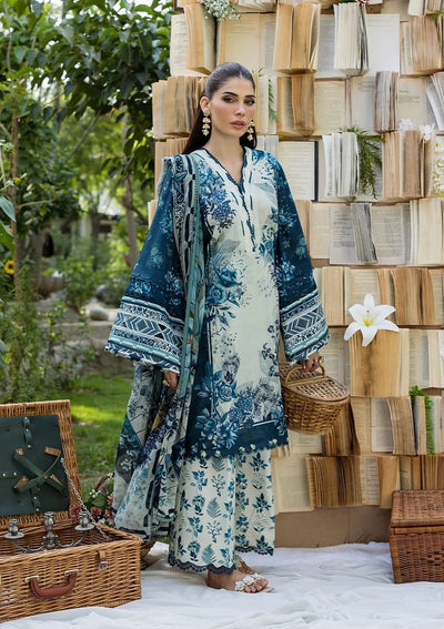 ELFECD-07-A-Floreya-Readymade-Elaf Prints Collection 2025 - Memsaab Online