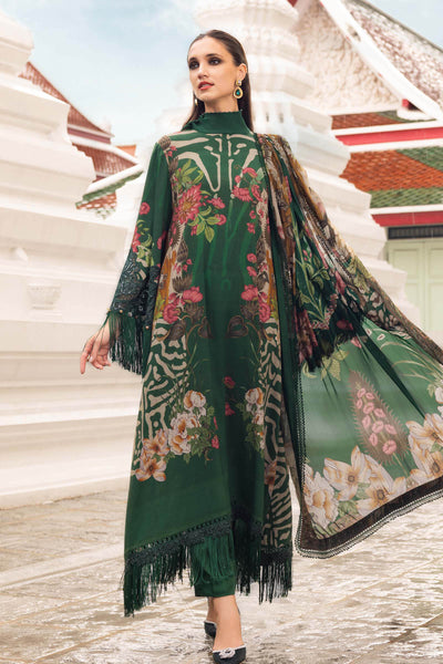 MPT-2810-A Unstitched - Maria B MPRINTS Collection 2025 - Memsaab Online