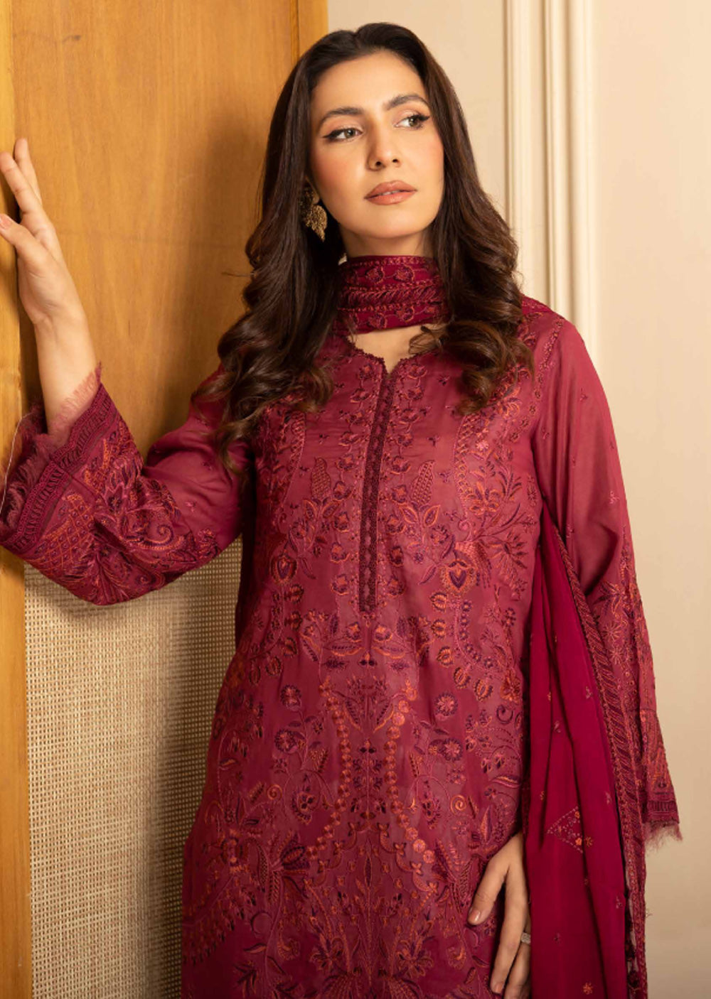 JH-020-Readymade - Pinks Collection by Johra 2024 - Memsaab Online