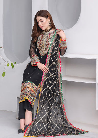 HK332 - Readymade chiffon Outfit 2025 - Memsaab Online