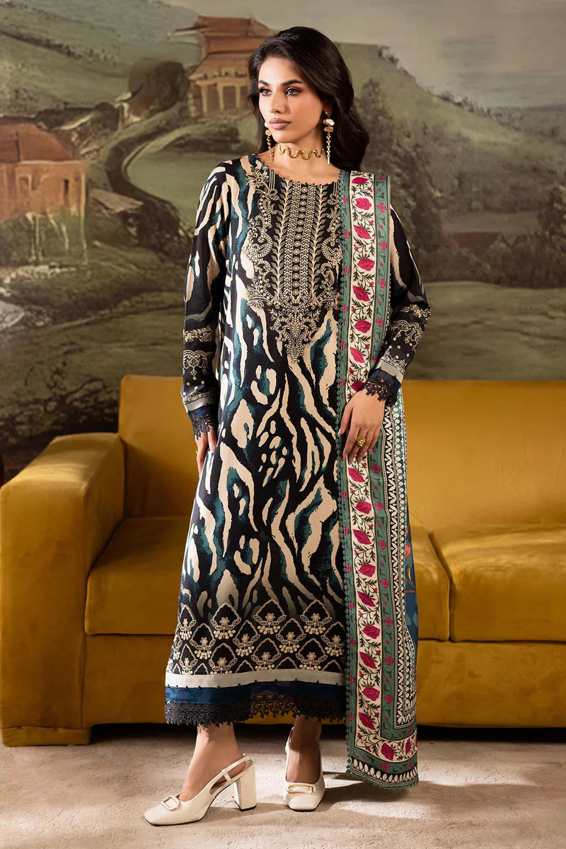 SP-174 Nureh Signature Prints Linen - Memsaab Online