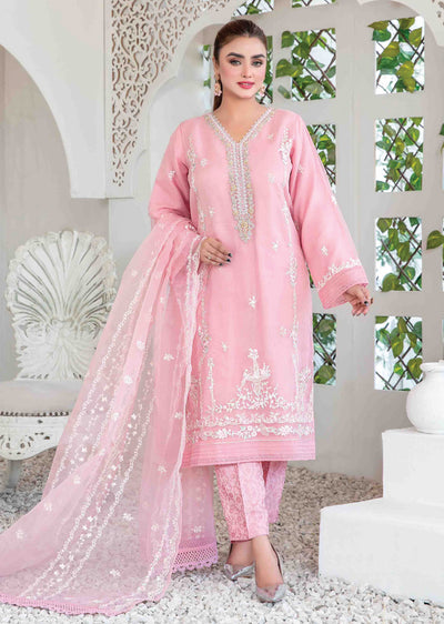 D-3403 - Readymade - Manha by Tawakkal Fancy Duppatta Suit 2024 - Memsaab Online