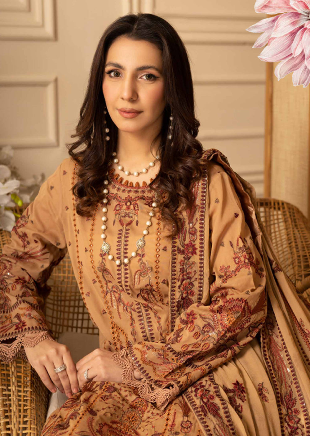 JH-021-Readymade - Pinks Collection by Johra 2024 - Memsaab Online