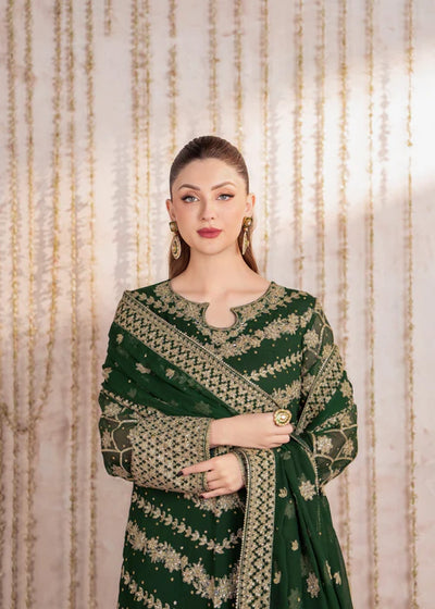EUZ4128-Mifrah - Meeral Luxe - Readymade Organza Suit - Memsaab Online