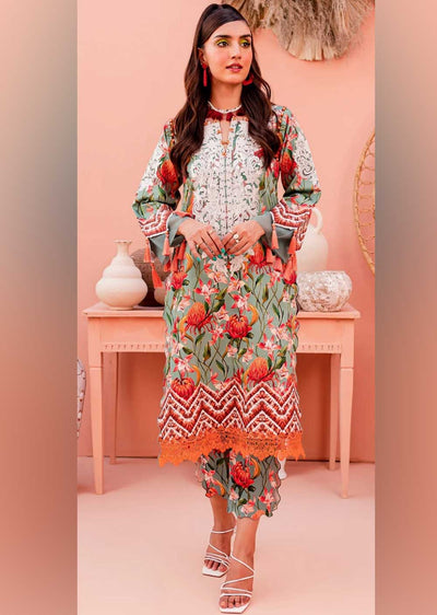 JDS-03-R - Readymade - Airjet Lawn Collection by Jade 2024 - Memsaab Online