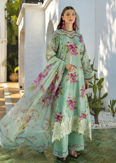 ELFH-03-A - Elaf Signature Embroidered Lawn Collection 2025 - Memsaab Online