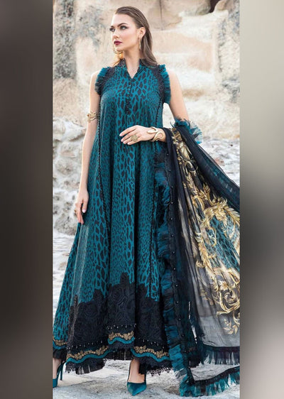 MBBC-03-A - Readymade - Maria B Lawn Inspired Suit 2024 - Memsaab Online