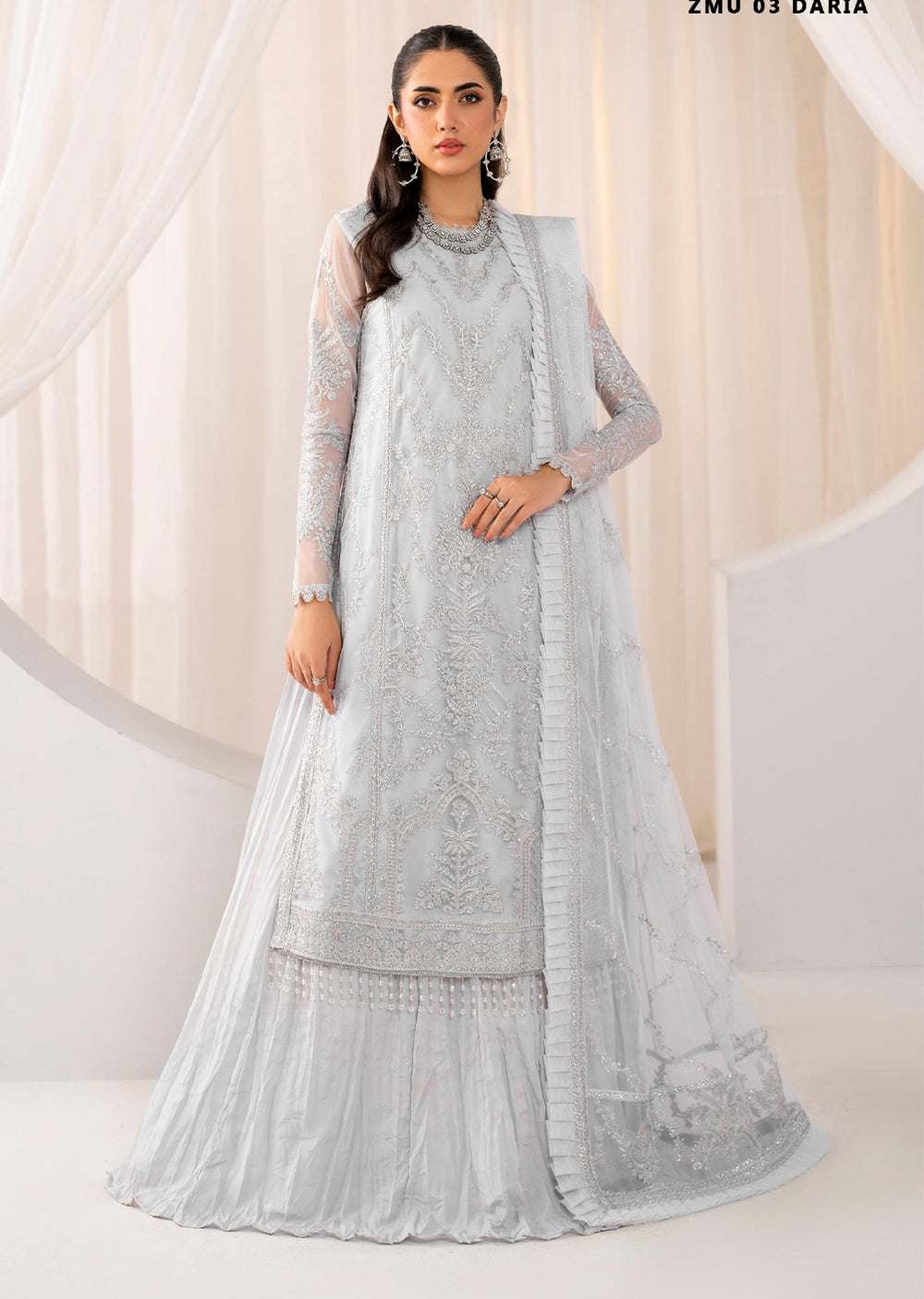 ZMUR-03 - Daria - Readymade - Maheer Festive Formals by Zarif 2024 - Memsaab Online