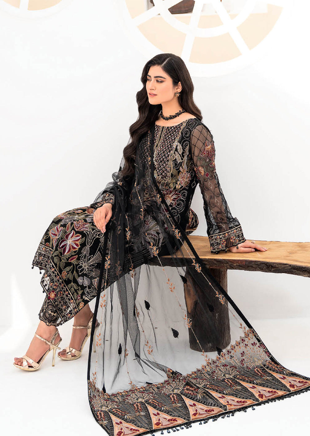 M-803-R - Readymade - Ramsha Minhal Collection Vol 8 2024 - Memsaab Online