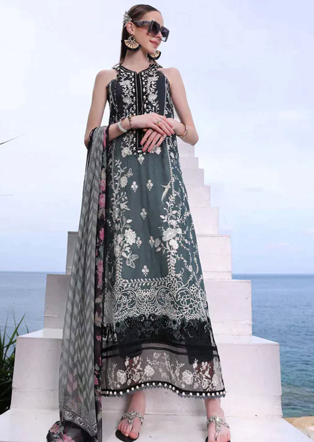 MLY-03 - Readymade - Maria B Inspired Suit 2024 - Memsaab Online