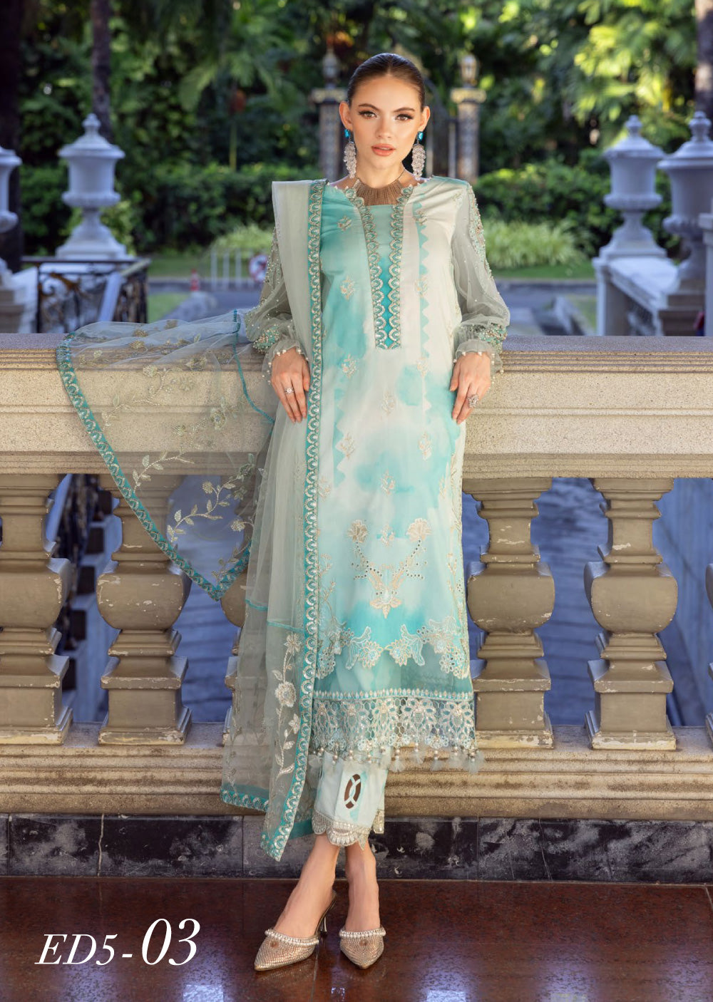 CHTZM-03 - Unstitched - Charizma Festive Collection 2025 - Memsaab Online