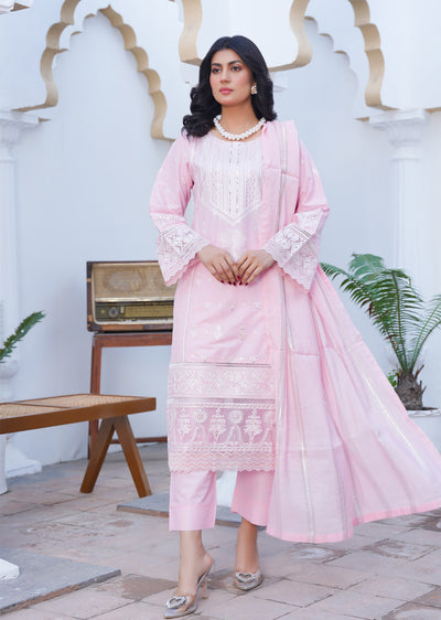 ATR-1104 - Readymade - ZAINAS Cotton Suit 2025 - Memsaab Online