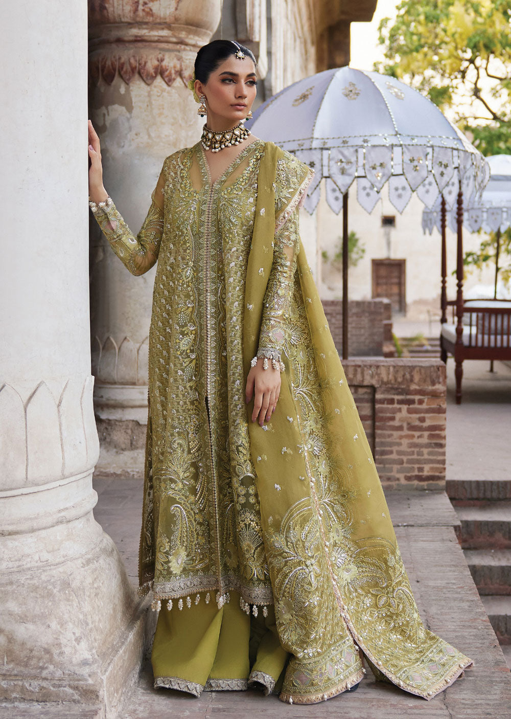 DST-03-R - Readymade - Dastangoi Wedding Formals by Afrozeh 2023 - Memsaab Online