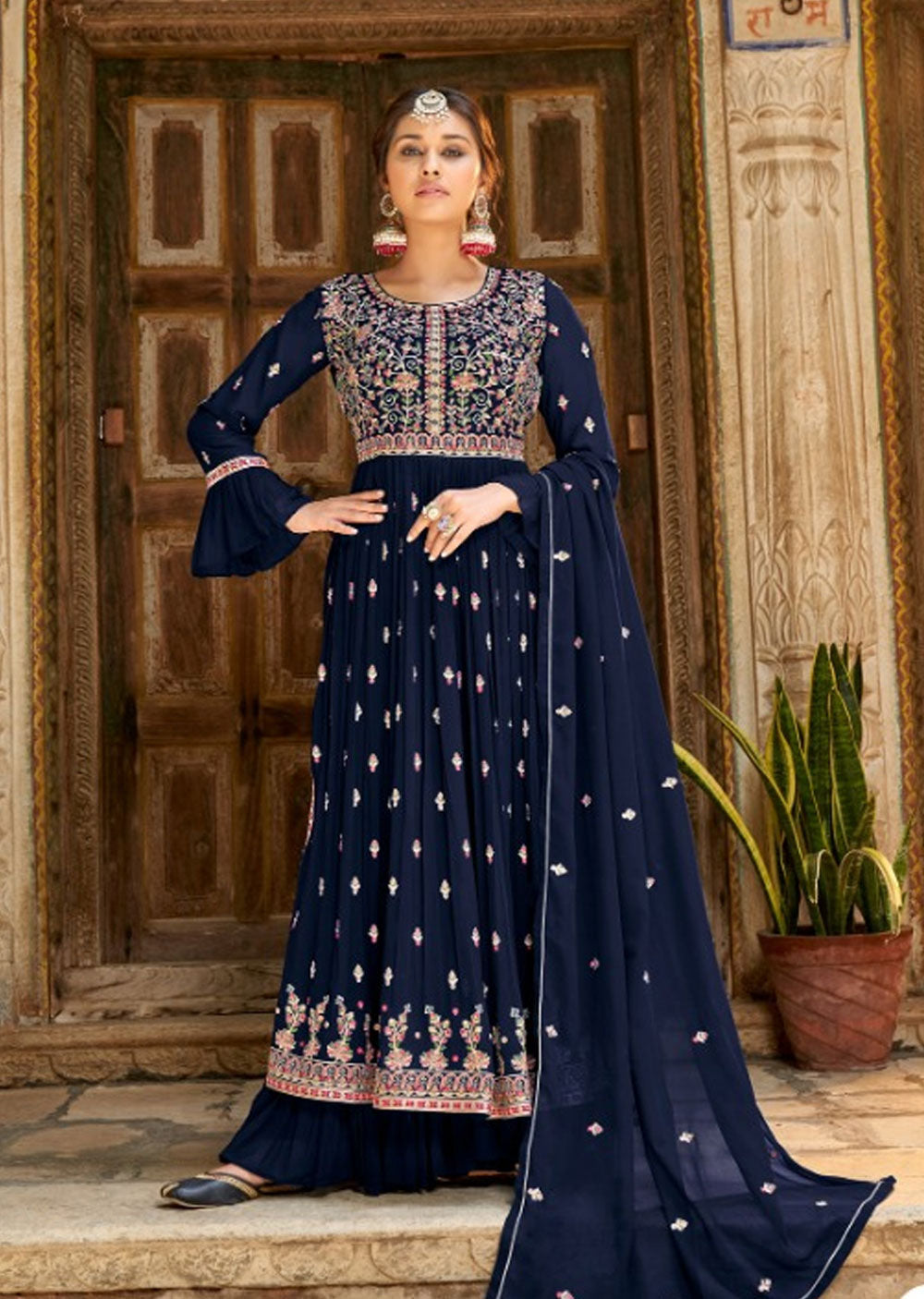 PK-3653 - Readymade - Pankh Collection by Sara Trendz 2024 - Memsaab Online