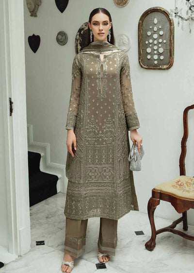 SW2303 - Readymade - Freesia by Ariya Chiffon De Luxe 2024 - Memsaab Online