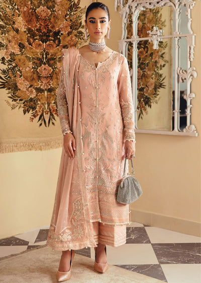 GLCC-03-R - Rosalie - Unstitched - Gulaal Embroidered Chiffon Collection 2023 - Memsaab Online