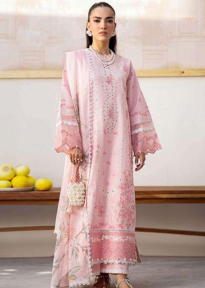 SDKH-03 - Pink Oasis - Readymade- Luxe Lawn Eid Collection 2024 - Memsaab Online