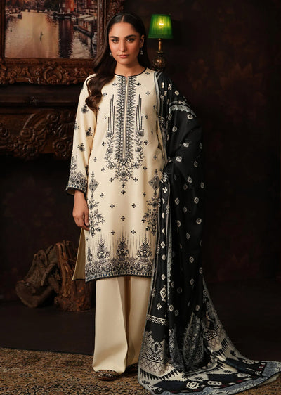 PSH-16379 - Readymade Shaposh Karandi Linen Suit 2025 - Memsaab Online