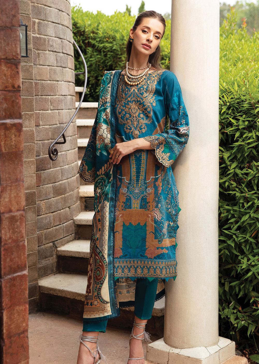 GL24V-03 - Esila - Readymade -Springtime Ballet by Gulaal Lawn 2024 - Memsaab Online