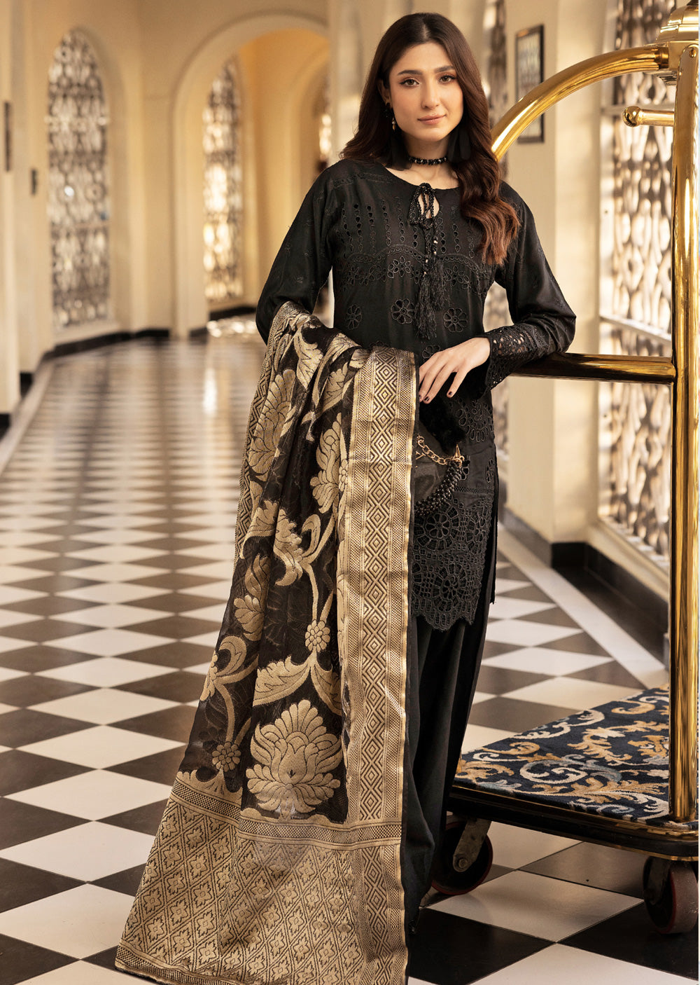 SMNRS-03 - Readymade - Image Kari Chikenkari Eid Festive Collection - Memsaab Online