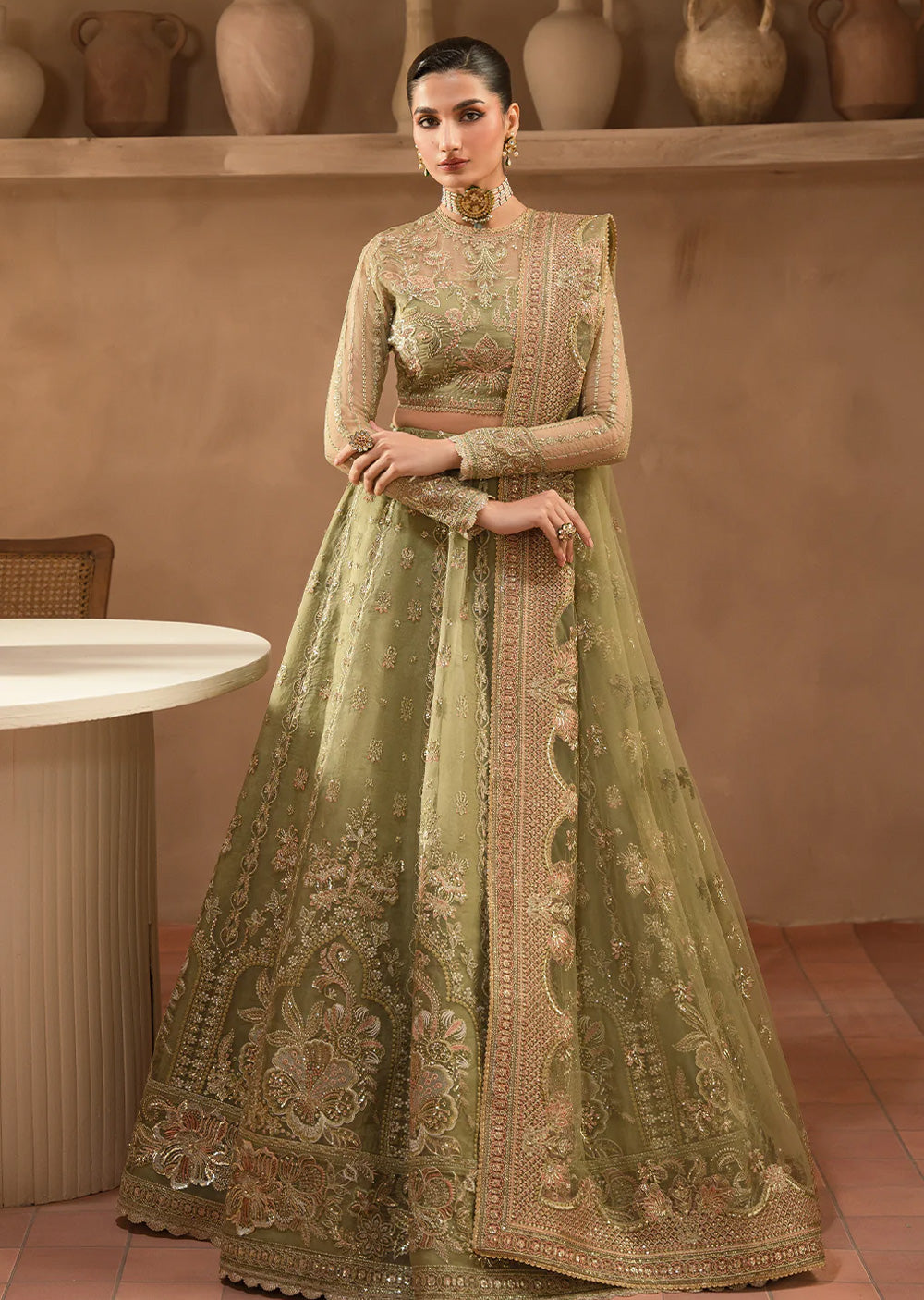 PNCT-03- Readymade - Panache Wedding Formals Collection by Ayzel 2024 - Memsaab Online