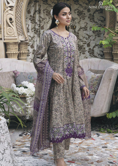 SDR-03 - Readymade - Soni Dresses by Aamir Collection 2024 - Memsaab Online