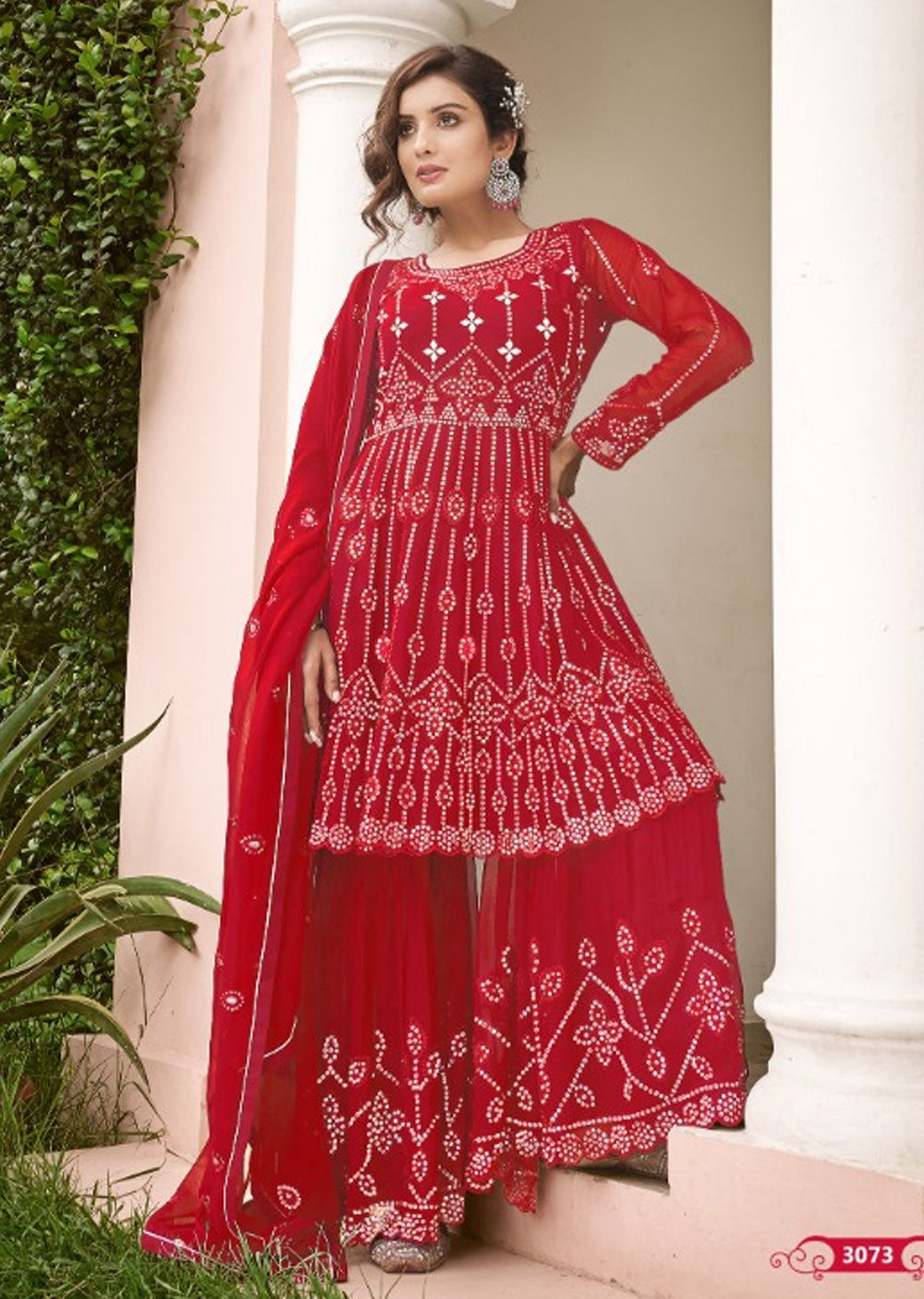 LR-3073 - Readymade - Larisha Collection by Sara Trendz 2024 - Memsaab Online