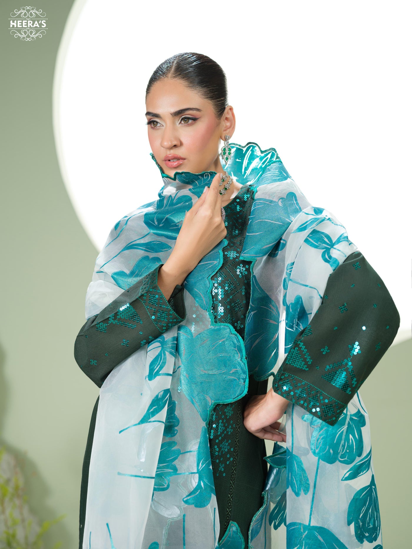 HSS-1150 - Readymade Heeras Suit - Memsaab Online