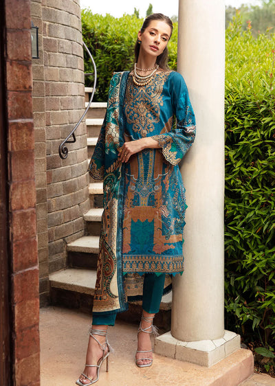 GL2403 - Esila - Unstitched - Gulaal Lawn Collection 2024 - Memsaab Online