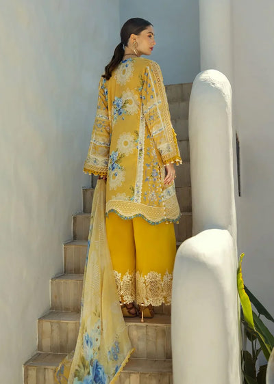 ELFH-03-B - Elaf Signature Embroidered Lawn Collection 2025 - Memsaab Online