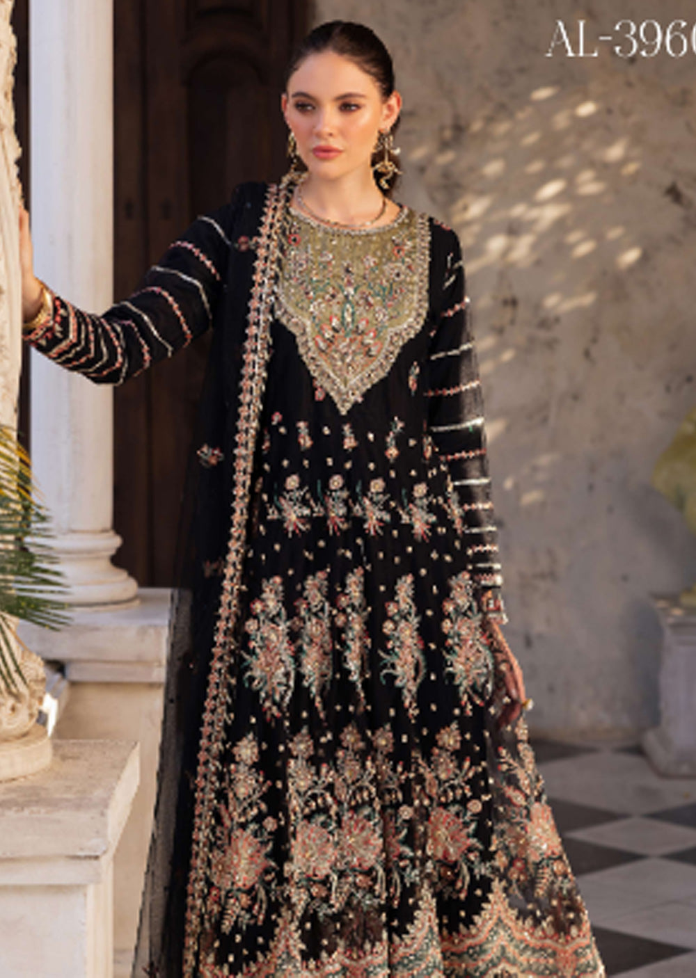 AL-3960 Readymade Leya Formal Outfit) - Memsaab Online