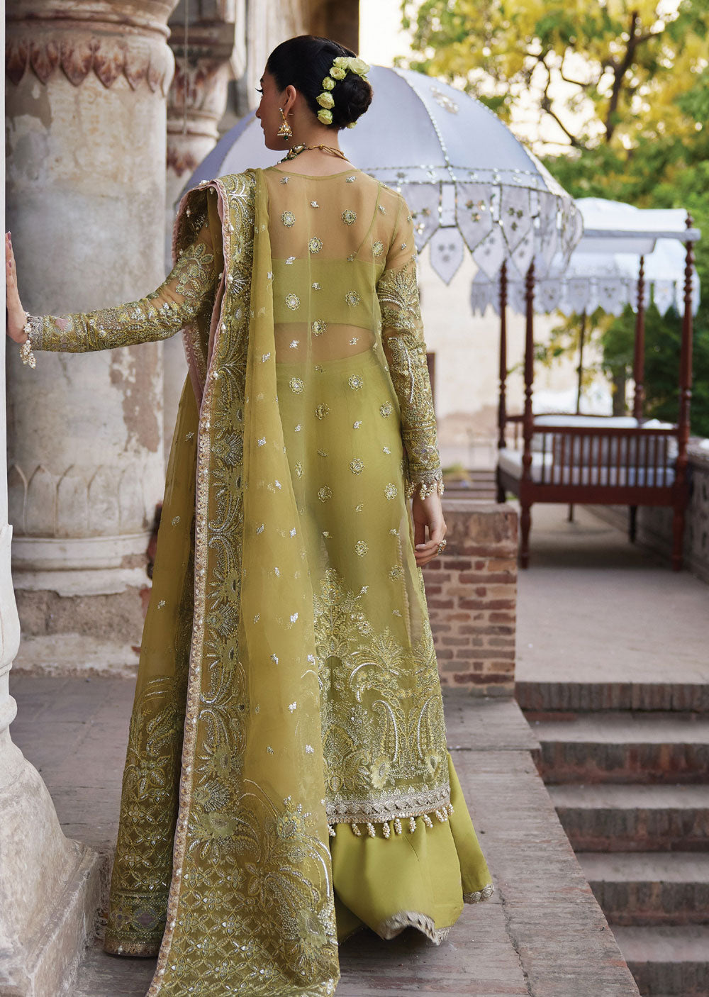 DST-03 - Unstitched - Dastangoi Wedding Formals by Afrozeh 2023 - Memsaab Online