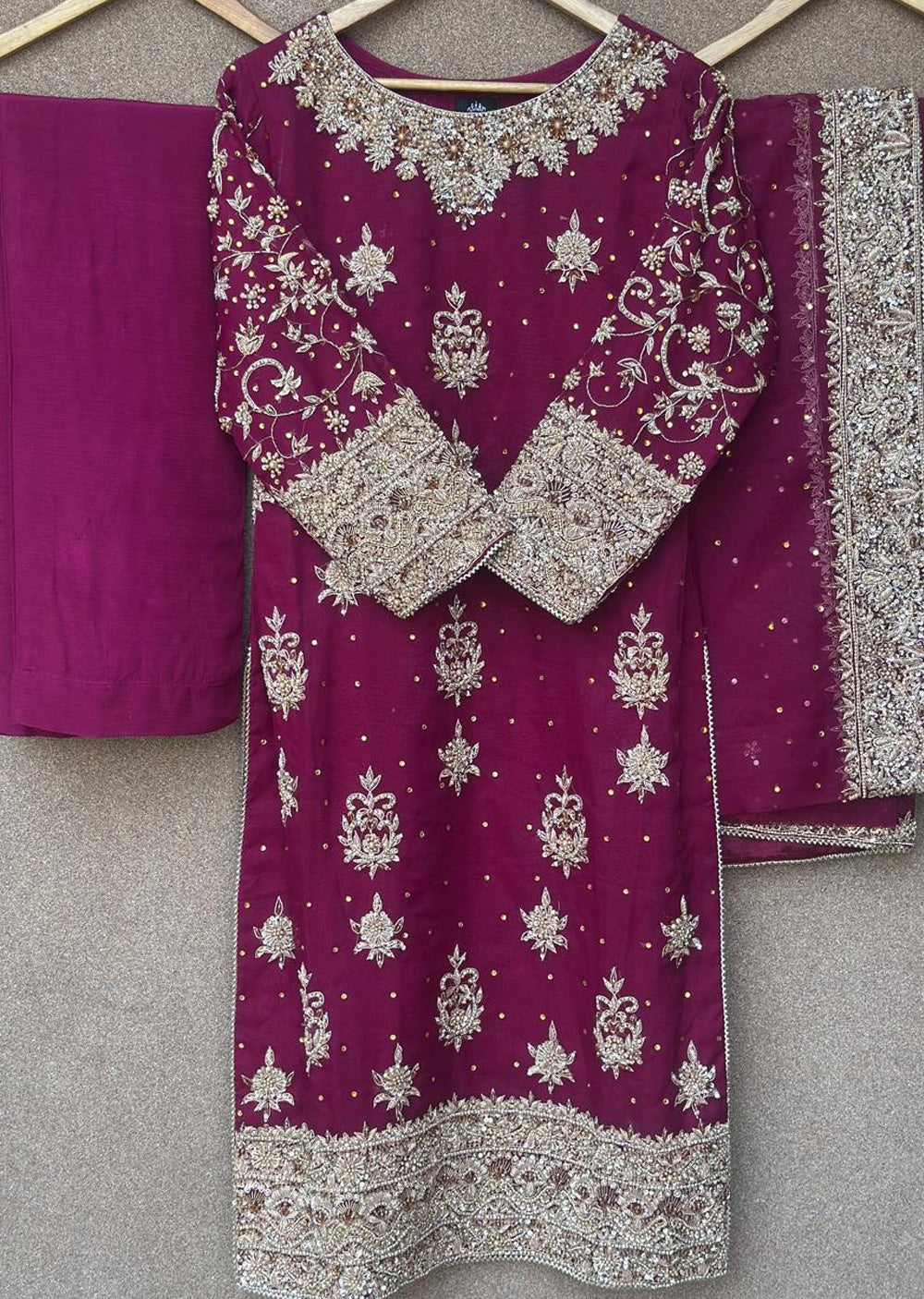 SRB3247- ZEENA- Sehrish B Design 2025 - Memsaab Online