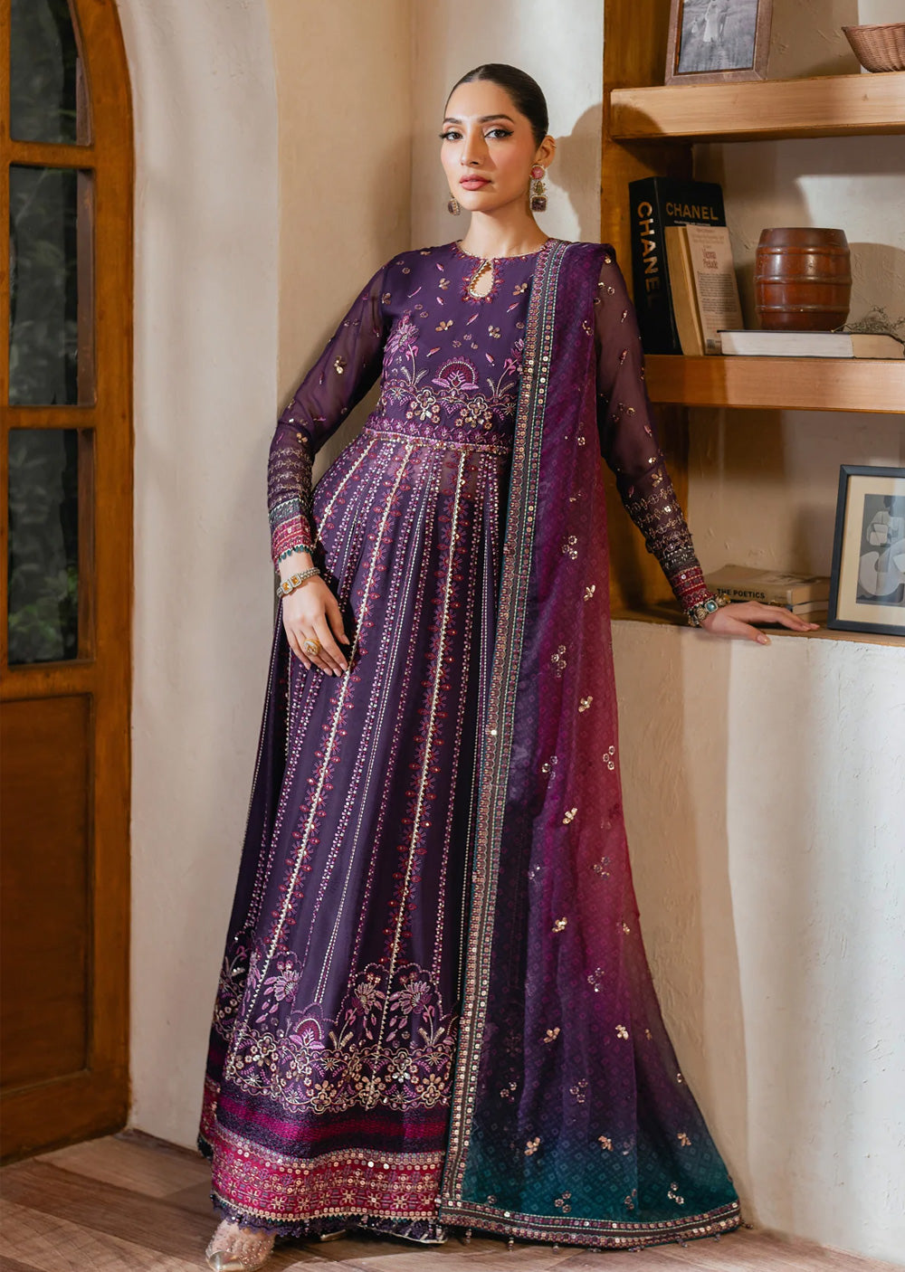 XNX-03 - Unstitched - Niran Collection by Xenia Formals 2025 - Memsaab Online