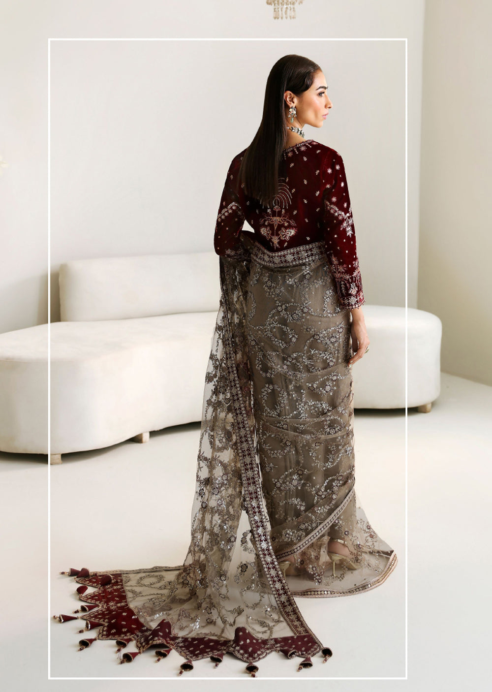 ALR-03-R - Esme - Readymade - LA RUHE Festive Collection 2024 - Memsaab Online