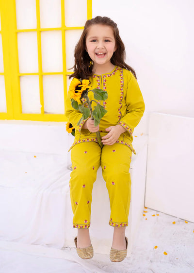 Sunlee - Readymade Kids Suit by Garnet 2024 - Memsaab Online