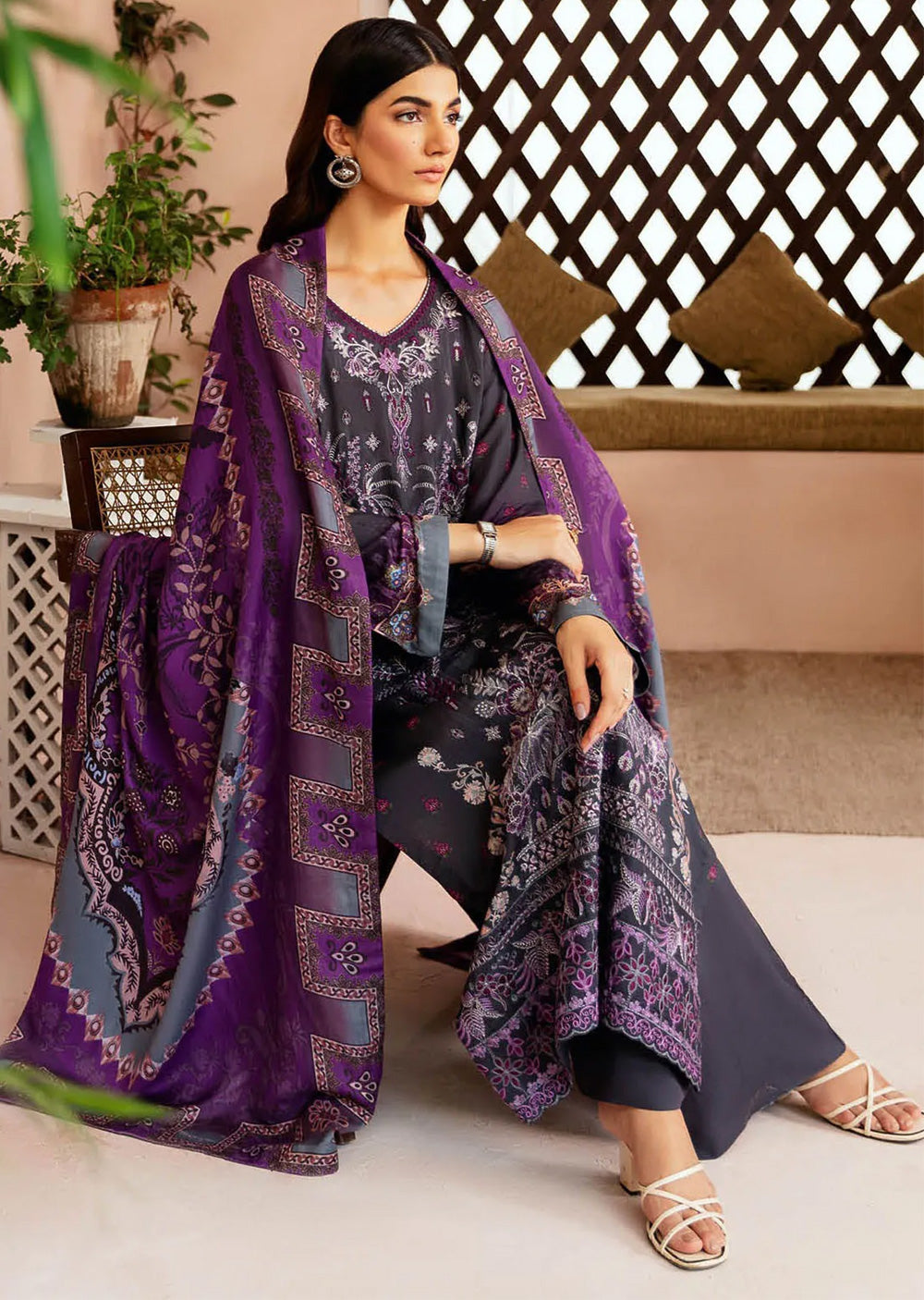 J-303 - Unstitched - Riwaj by Ramsha Volume 3 2024 - Memsaab Online