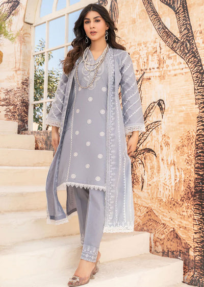 SBMD-03 - Nova Grey - Memsaab Formal Kaftan - Memsaab Online