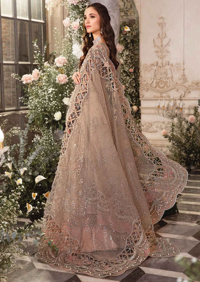 EMD-2703 - Unstitched - Maria B Embroidered Winter Collection 2023 - Memsaab Online